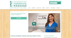 Desktop Screenshot of integrativetherapeuticmassage.com